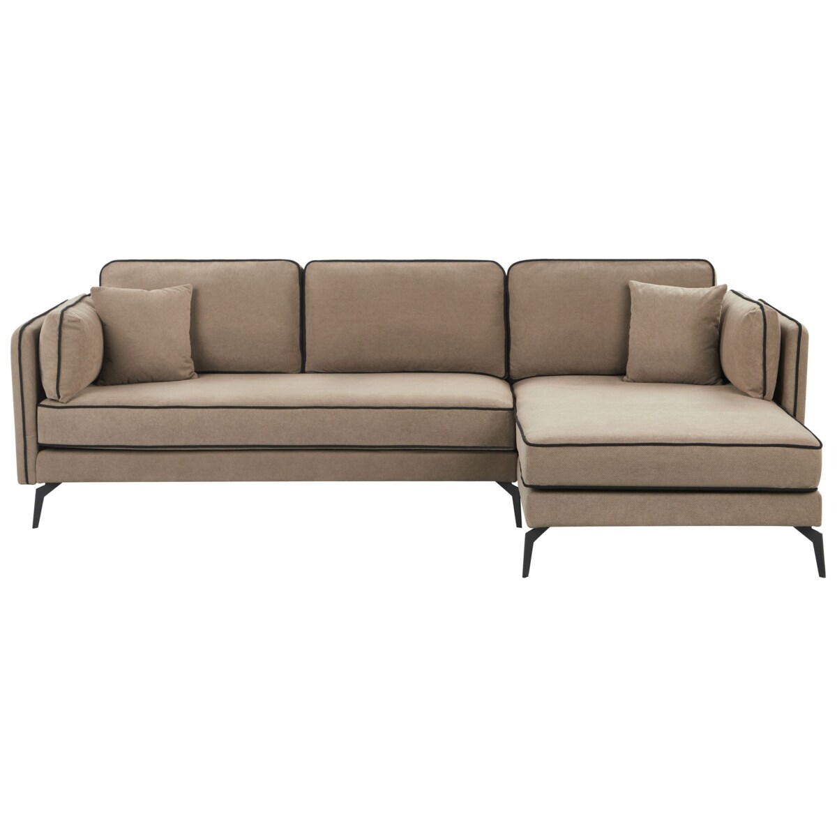 Narożnik ALTAN Jasnobrązowy Lewostronny