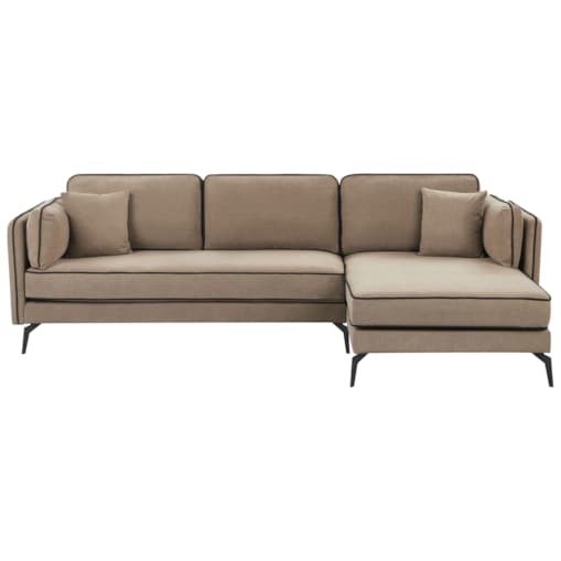 Narożnik ALTAN Jasnobrązowy Lewostronny