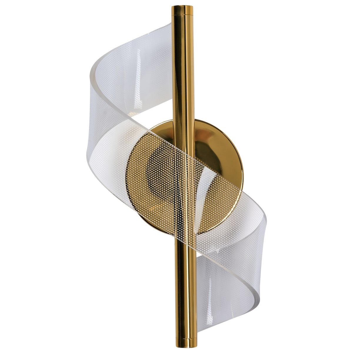 Lampa ścienna LED SARELA Metal Złoty