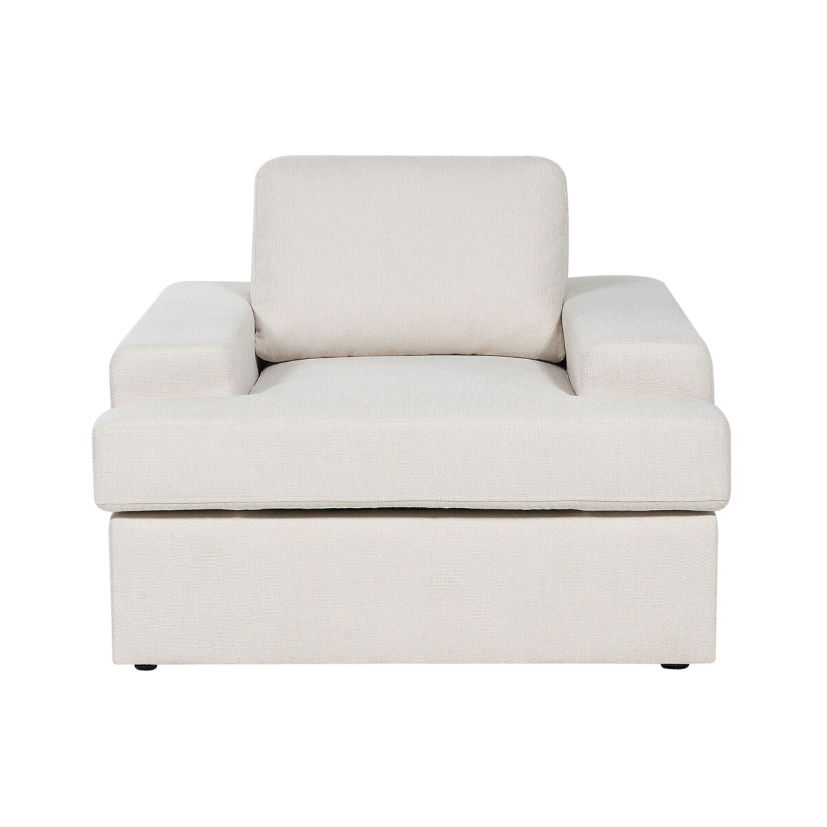 Zestaw 2 foteli tapicerowanych jasnobeżowy ALLA