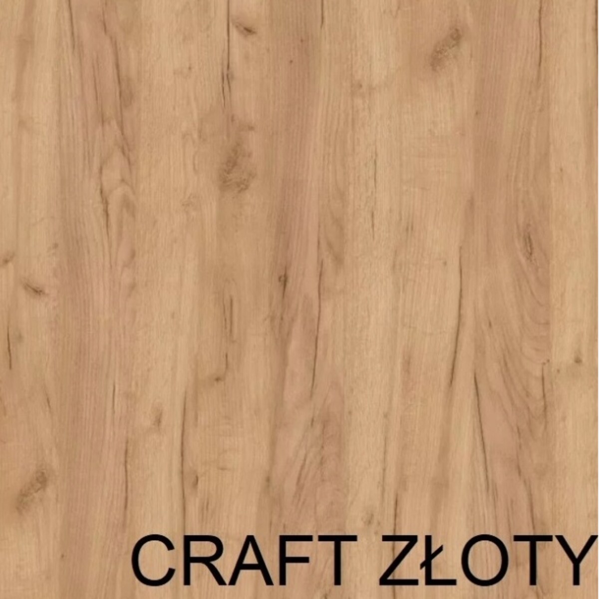 Stół rozkładany okrągły 100/200 - Craft złoty + n. białe