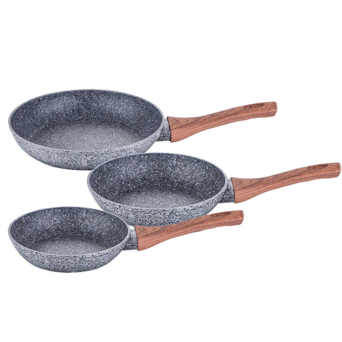 Zestaw patelni 3 ele. 20/24/28 cm BERLINGER HAUS Forest Line