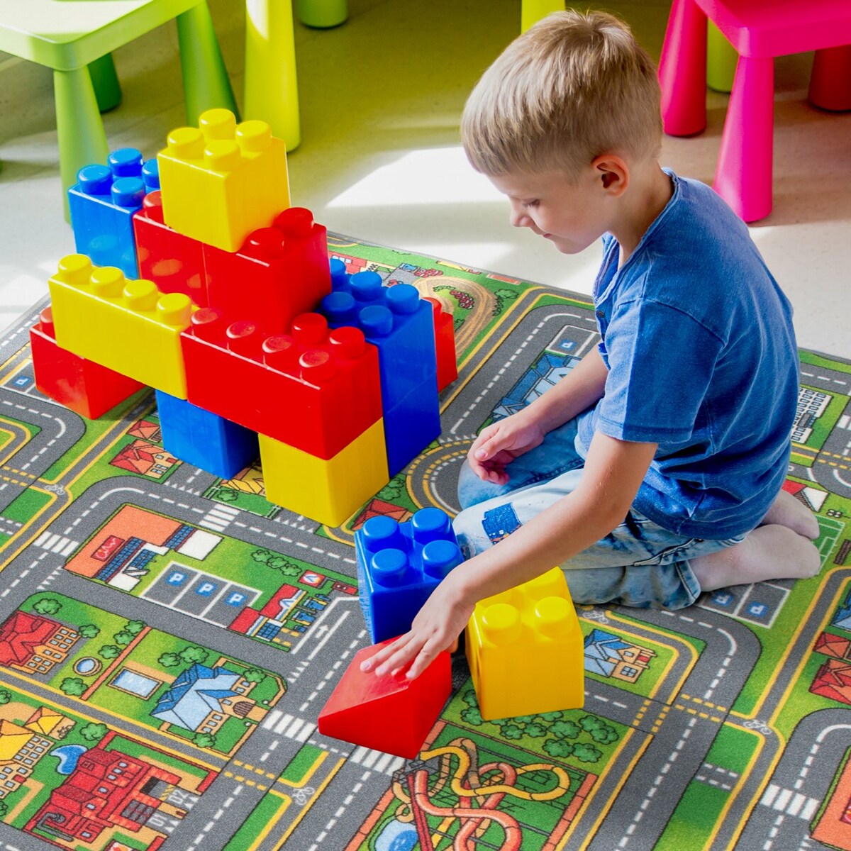 Dywan dziecięcy Ulice 150x200 cm