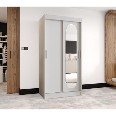 Szafa przesuwna ROYAL 100 biały