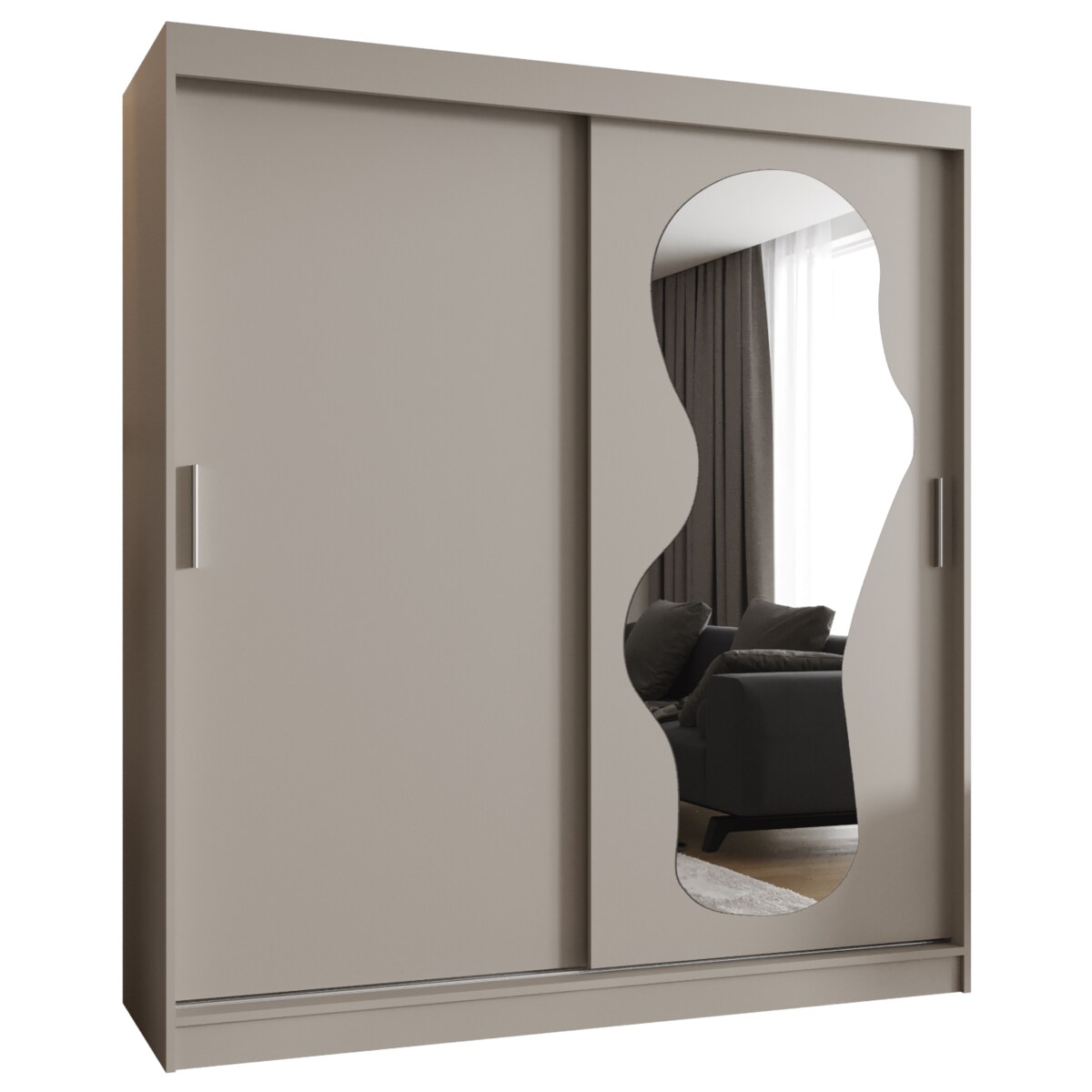 Szafa przesuwna ULTRA 180 kaszmir