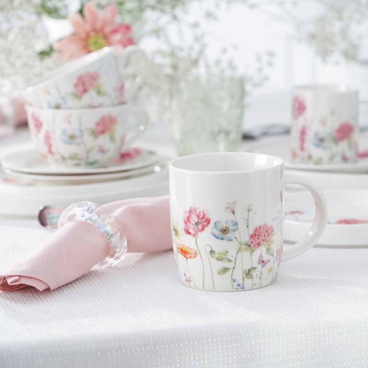 VILLA ITALIA Kubek porcelanowy 350 ml GARDENO