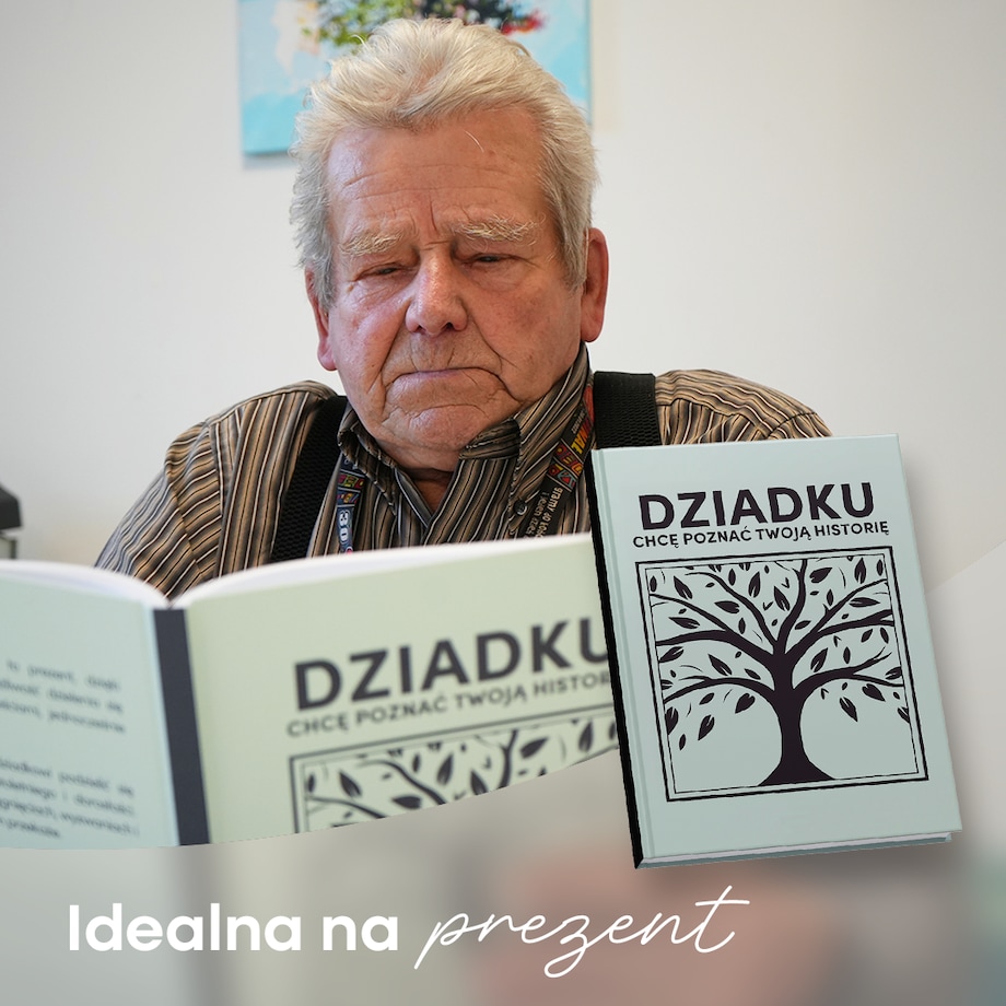 DZIADKU chcę poznać Twoją historię - Książka na Pokolenia