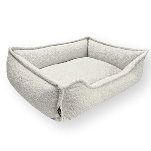 Antystresowe legowisko boucle LEO, 100x80 cm, Szarobeżowy