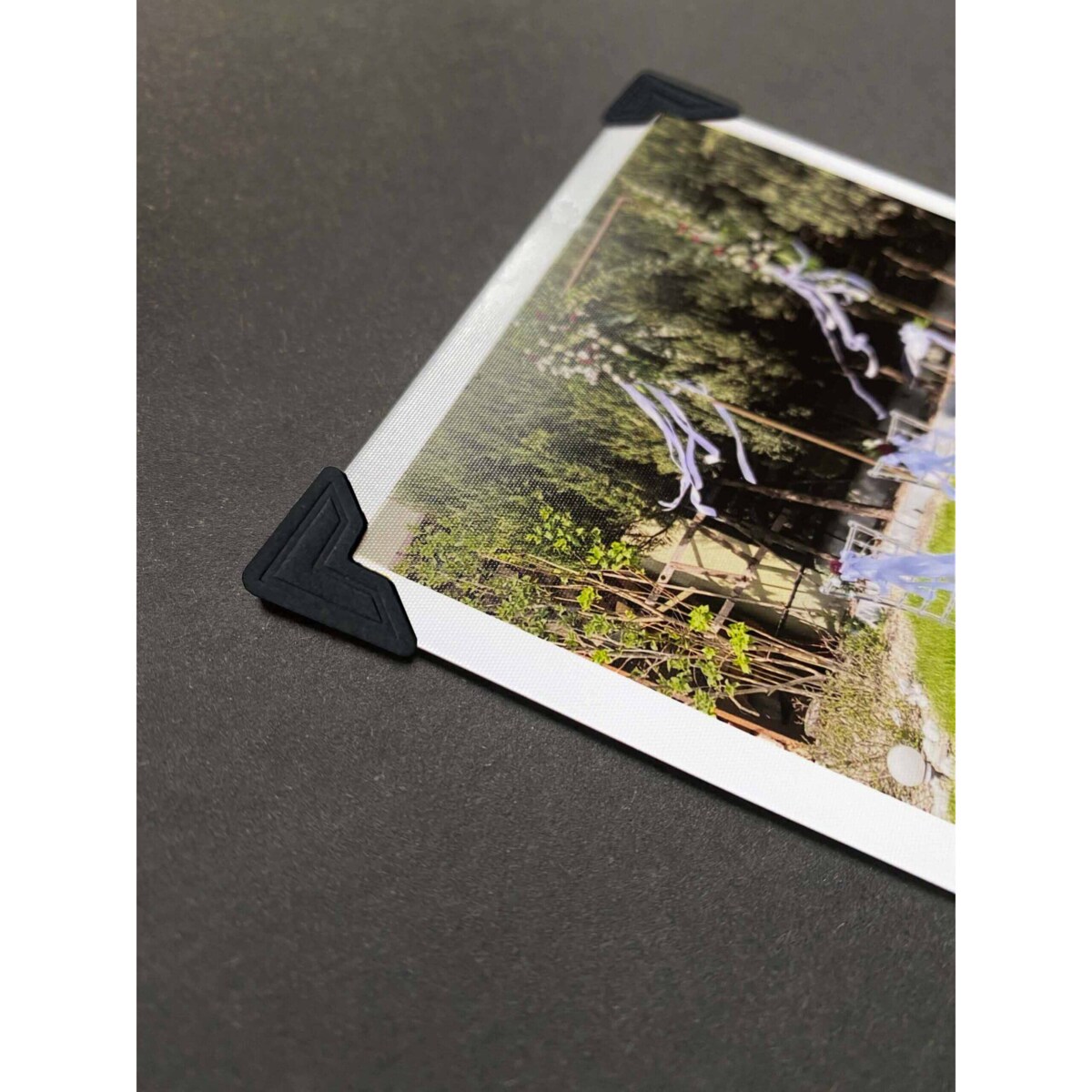 Czarne narożniki do zdjęć 96 szt. – papierowe, samoprzylepne!