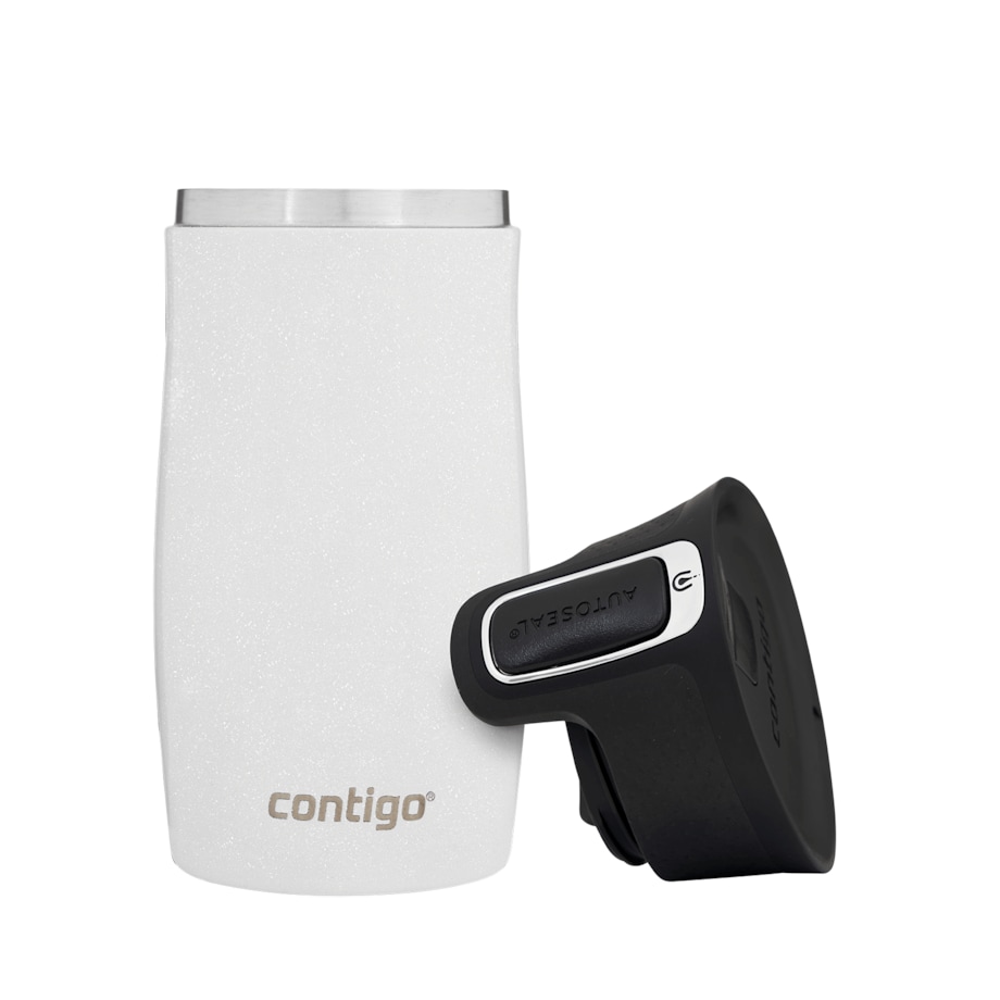 Kubek termiczny Contigo West Loop Mini 300ml - Kot - Biały Metalik