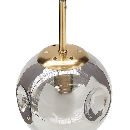 Lampa wisząca RALFES Szkło Mosiężny