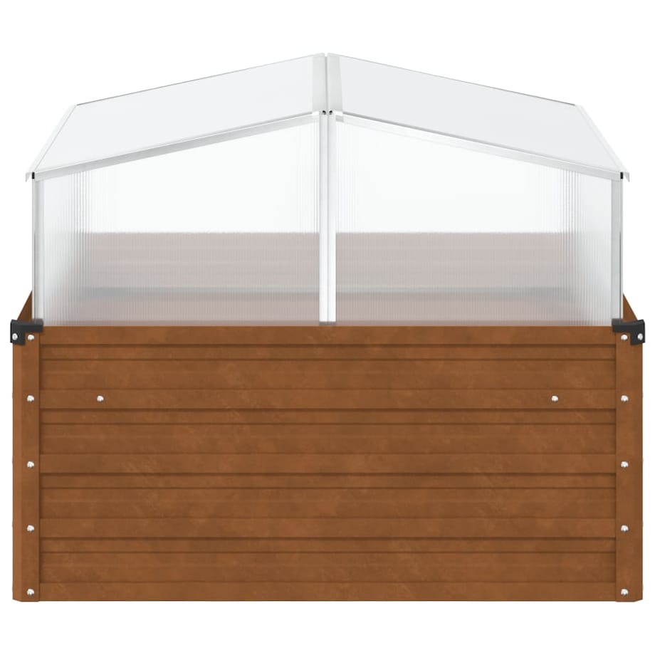 vidaXL Donica ogrodowa/ inspekt, stal kortenowska