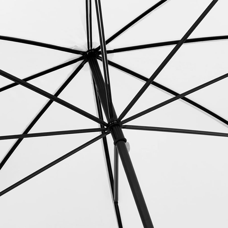 vidaXL Parasolka biała, 130 cm