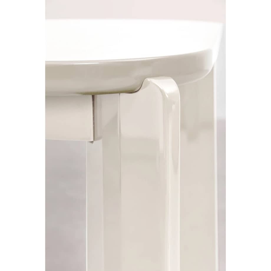 Prostokątny stół jadalniany 200x100 cm z MDF Genewa glossy kremowy