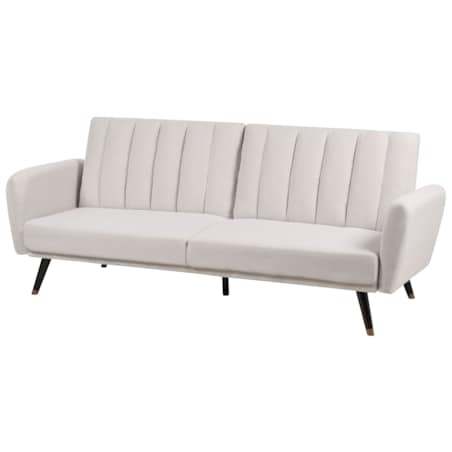 Sofa rozkładana beżowa VIMMERBY