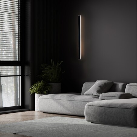 Kinkiet Light Prestige Bodo czarny LED CCT 3000K/4000K/6000K (regulowana) 1 szt.