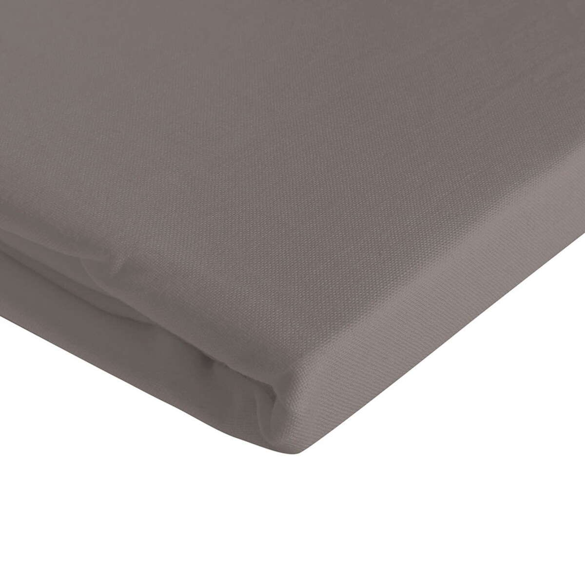 Prześcieradło bawełniane bez gumki 160x200 + dodatkowe 20cm po bokach bokach szare