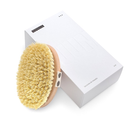 Szczotka do masażu ciała na sucho – włókno tampico, No.1P