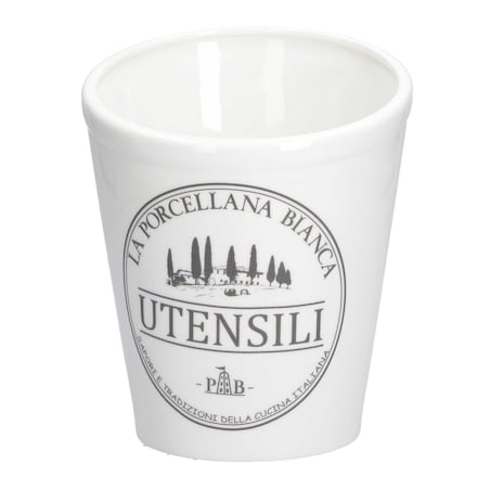 Pojemnik na przybory kuchenne Conserva - Biały, 18 cm