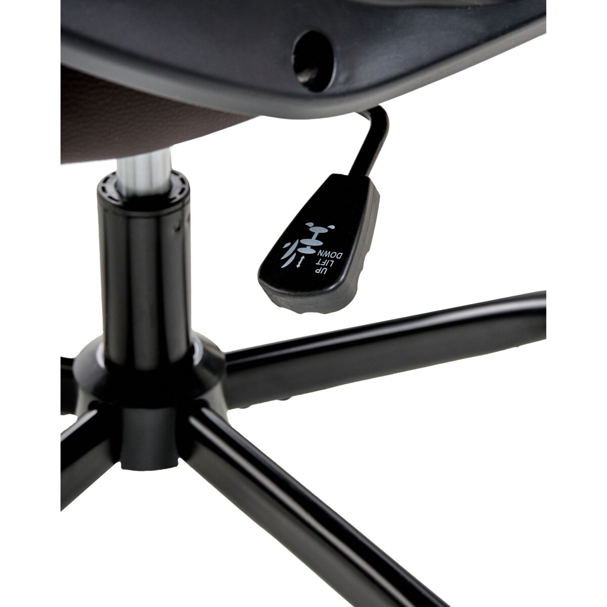 Fotel biurowy PROUD Ekoskóra Ciemnobrązowy