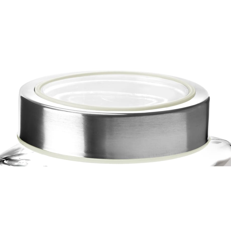 SŁOIK Pojemnik kuchenny SZKLANY Rubi 12 x 1 L do szuflad szafki na jedzenie