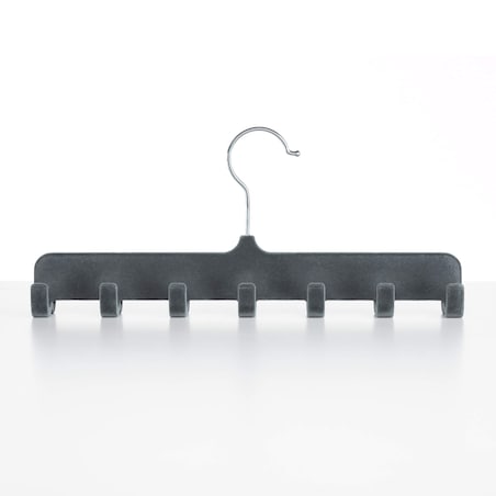 Wieszak na paski do spodni Rayen - 32 cm, Szary