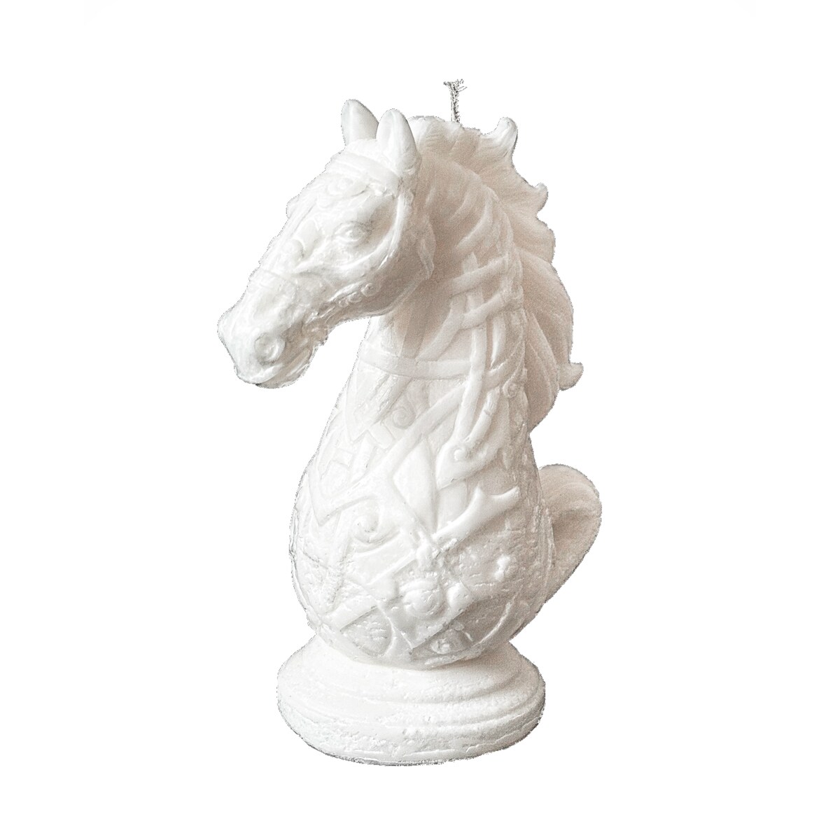 VERKOI Świeca Ozdobna Chess Horse