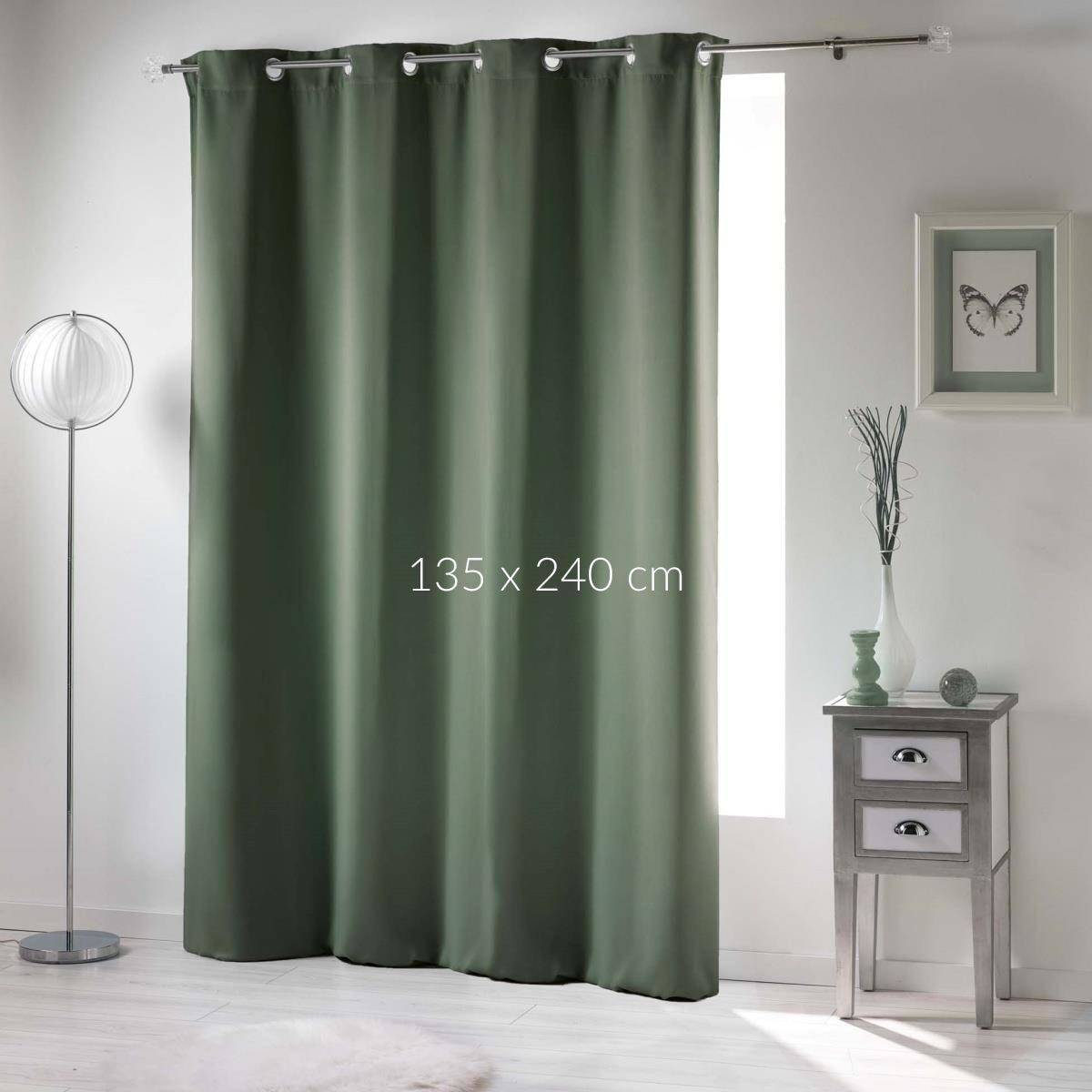 Zasłona na przelotkach OCCULT, gładka, BLACKOUT, 135 x 240 cm