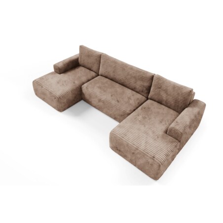 Narożnik SONTII U gruby sztruks Kolor: TILIA 17