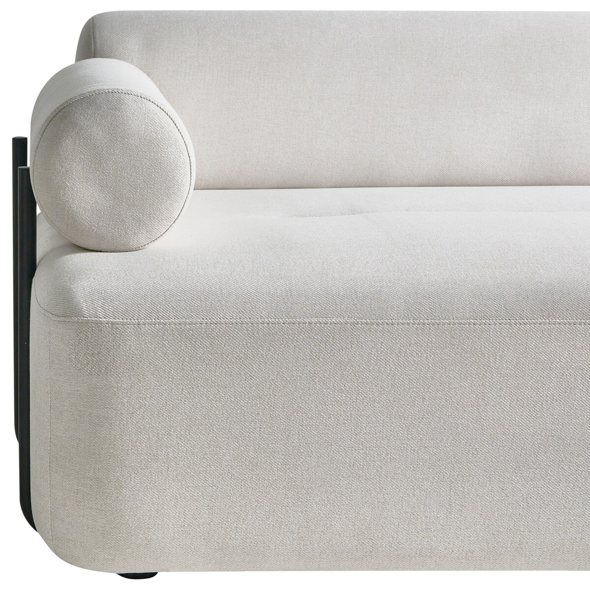 Sofa dla 2 osób ELVA Złamana biel