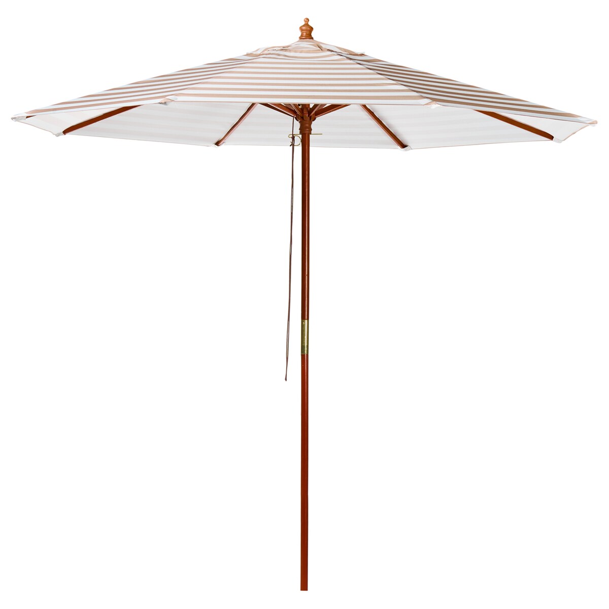 Parasol ogrodowy 260 cm FERENTILLO Beżowy/ biały