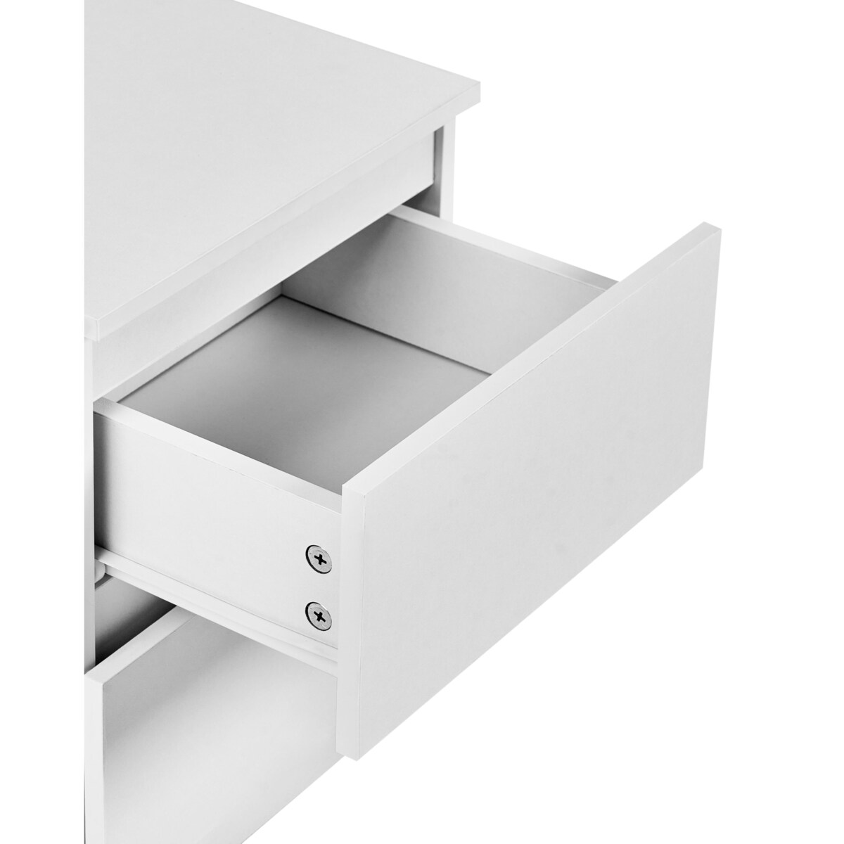 Szafka nocna 2 szuflady WINNIPEG Biały