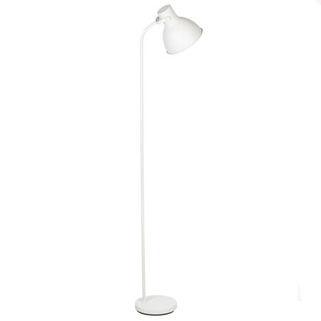 Stojąca LAMPA podłogowa DEREK 4328 Rabalux metalowa OPRAWA salonowa biała