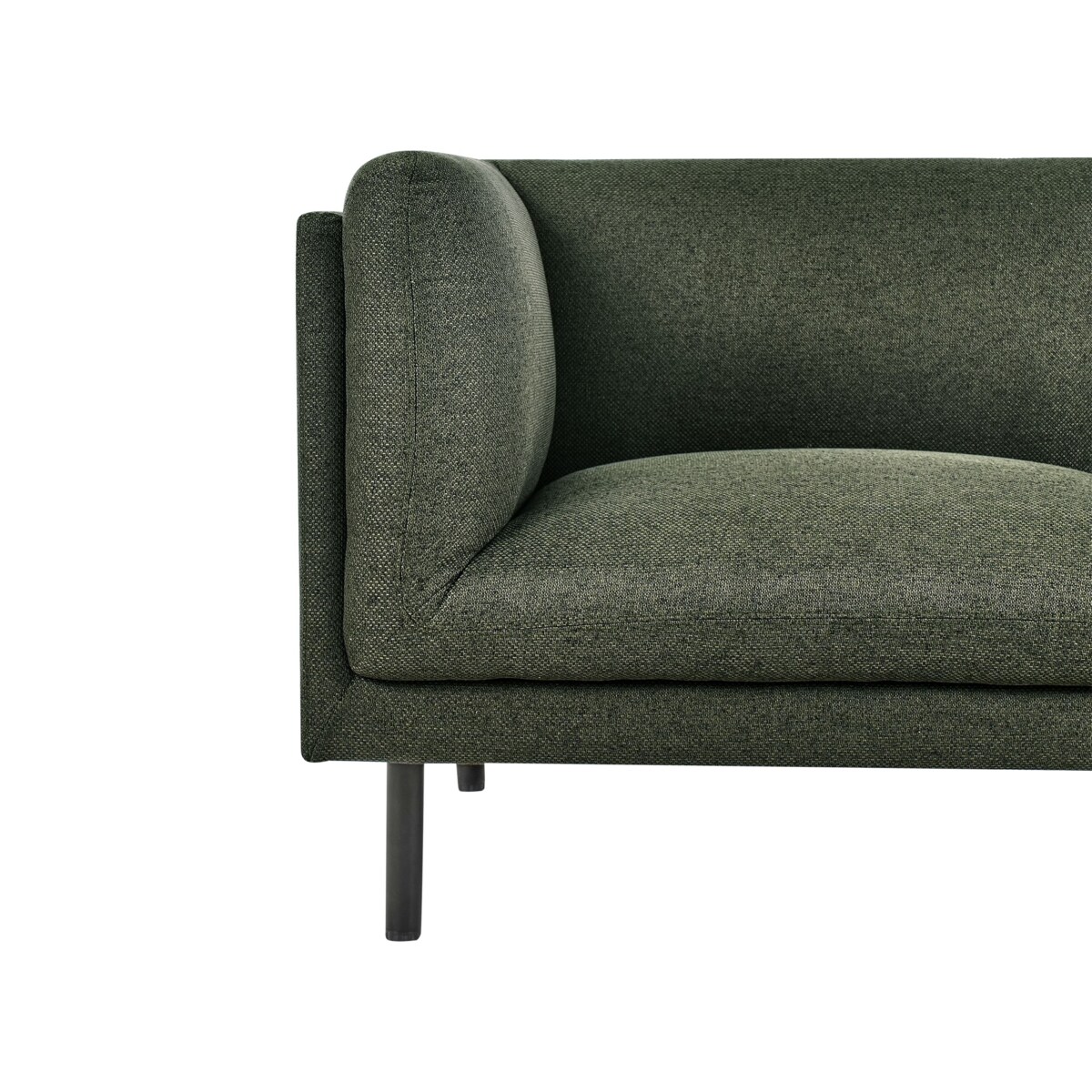 Sofa VORGOD Ciemnozielony dla 3 osób