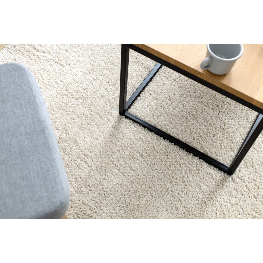 Dywan kwadratowy BERBER 9000 krem Frędzle 160x160 cm