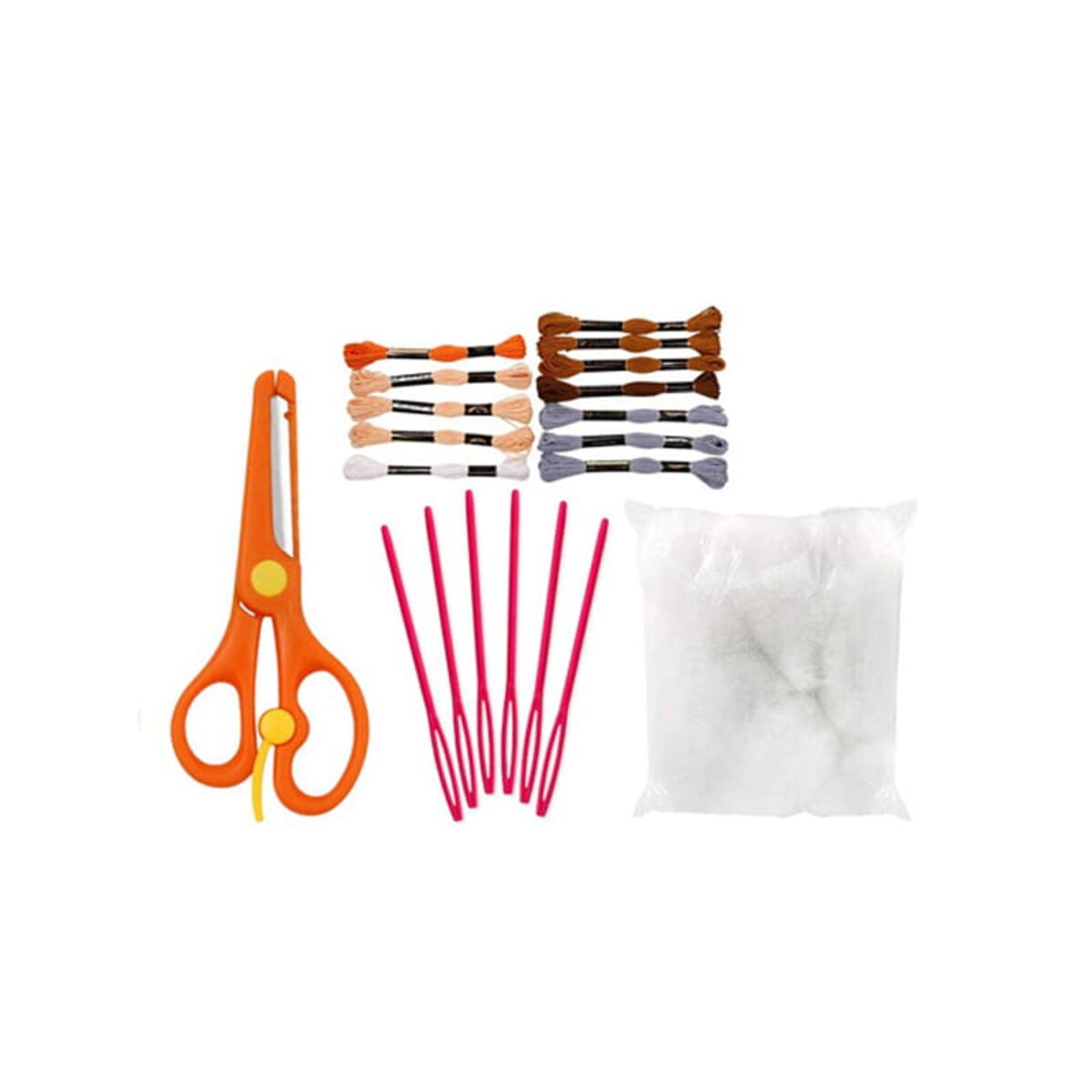 Las - filcowy zestaw do szycia DIY - 12 elementów