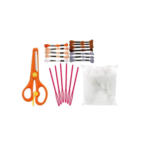 Las - filcowy zestaw do szycia DIY - 12 elementów