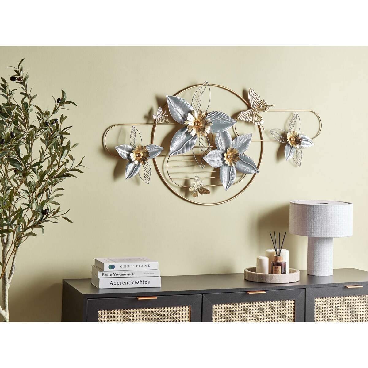 Dekoracja ścienna złota TANTALUM