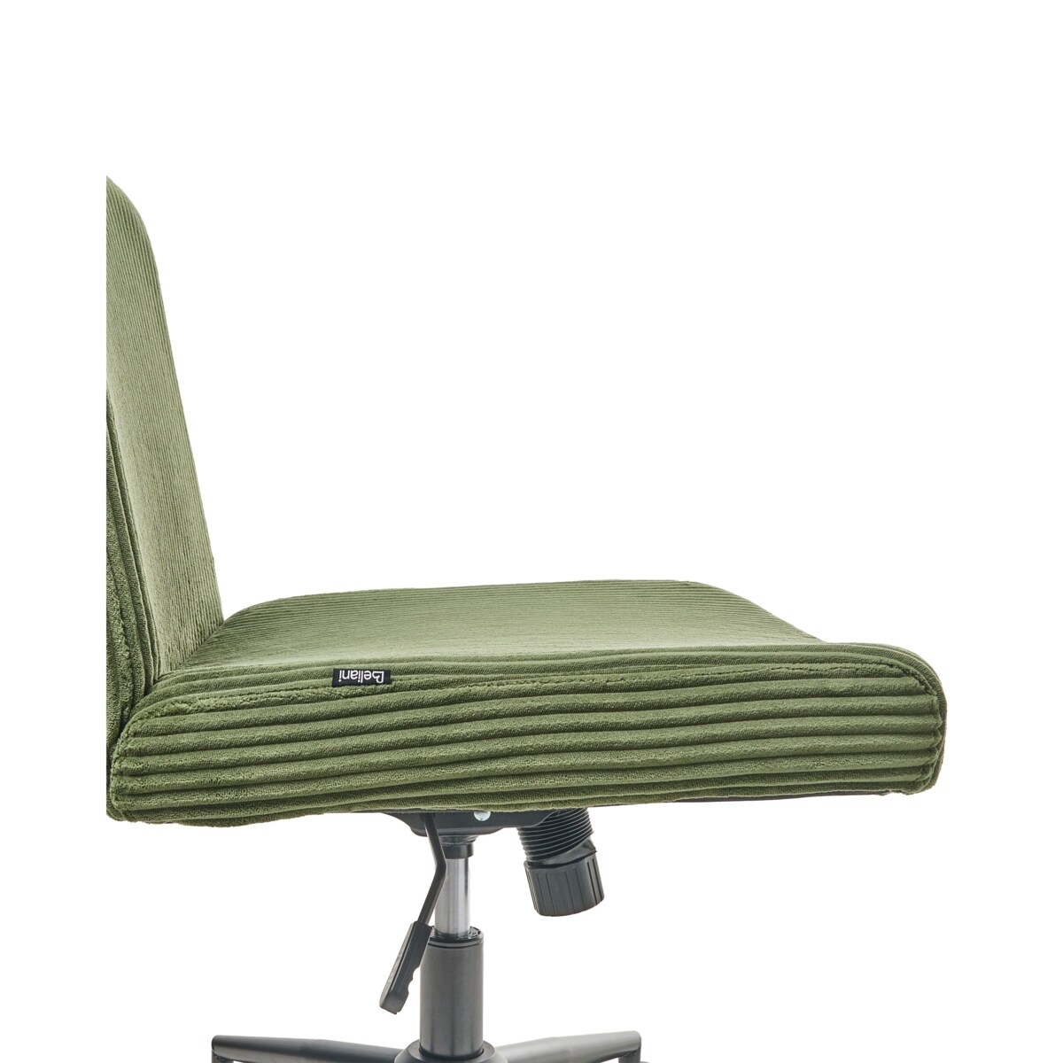 Krzesło obrotowe GEDDES Sztruks Zielony