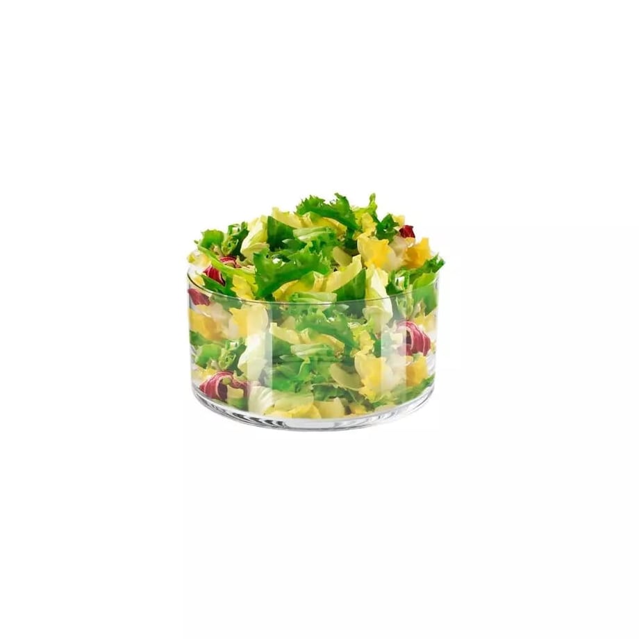 Prosta misa miska Salaterka Glamour Krosno 24 Szklana na Sałatkę Przekąski
