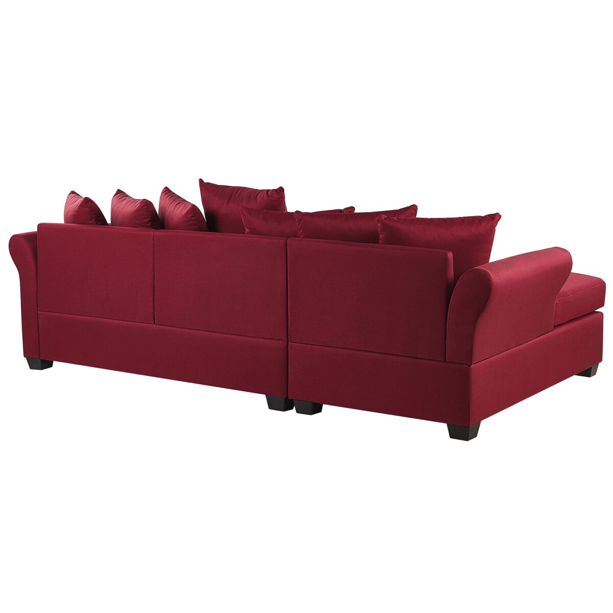 Narożnik prawostronny ciemnoczerwony VIKNA