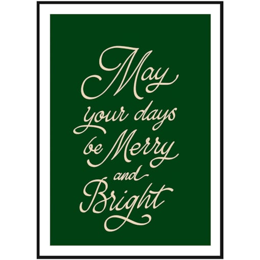 Poster Story, Plakat, Obraz - Merry Your Days, wymiary 70 x 100 cm