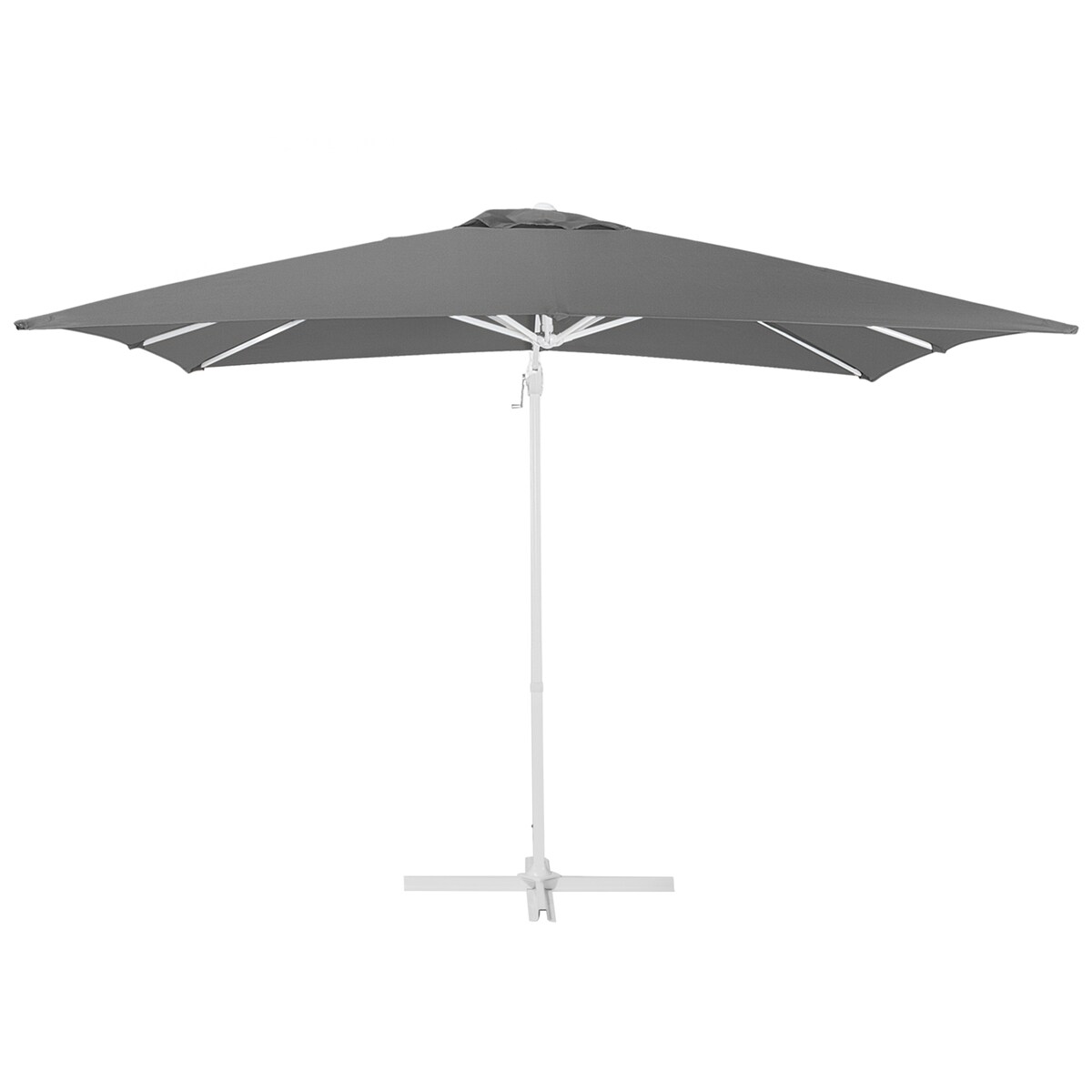 Parasol ogrodowy na wysięgniku 250 cm MONZA Ciemnoszary