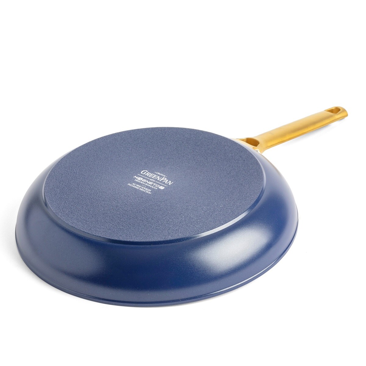 Patelnie ceramiczne PADOVA Oxford Blue 20cm + 26 cm GreenPan