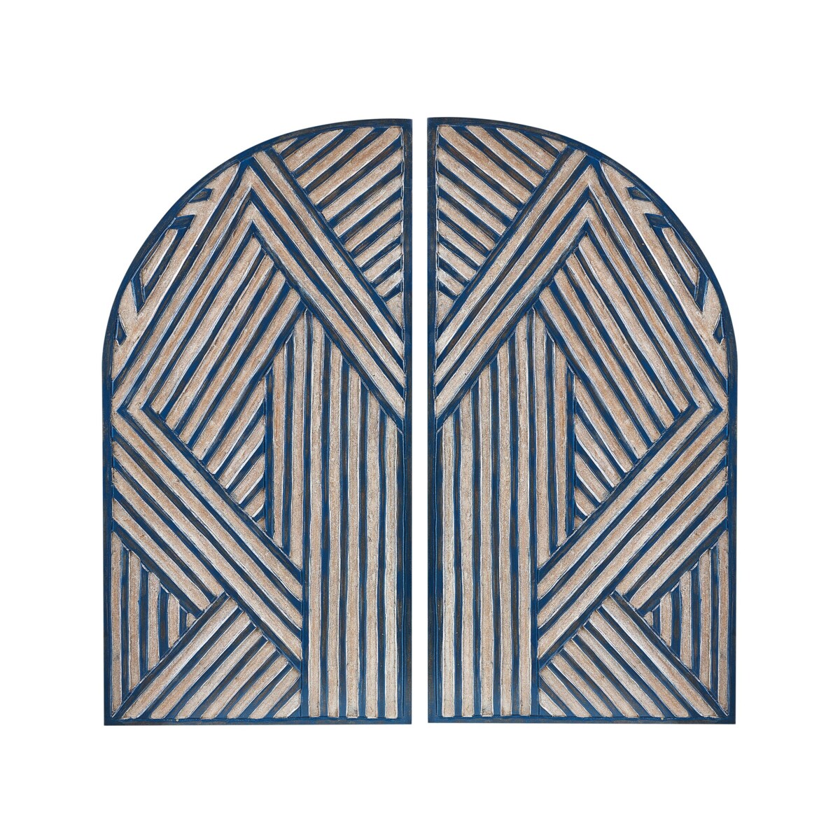 Dekoracja ścienna niebieska OGAN