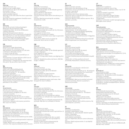 vidaXL Samochód jeździk, niebieski