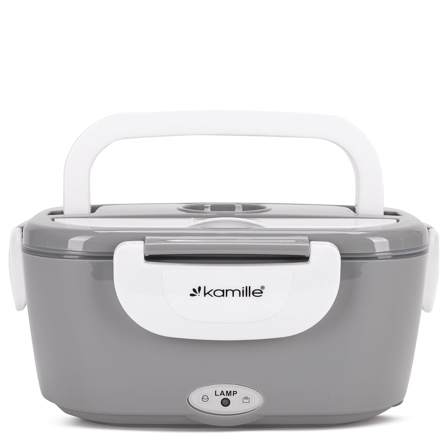 Elektryczny lunch box podgrzewany termos pojemnik na obiad 1.5L KAMILLE