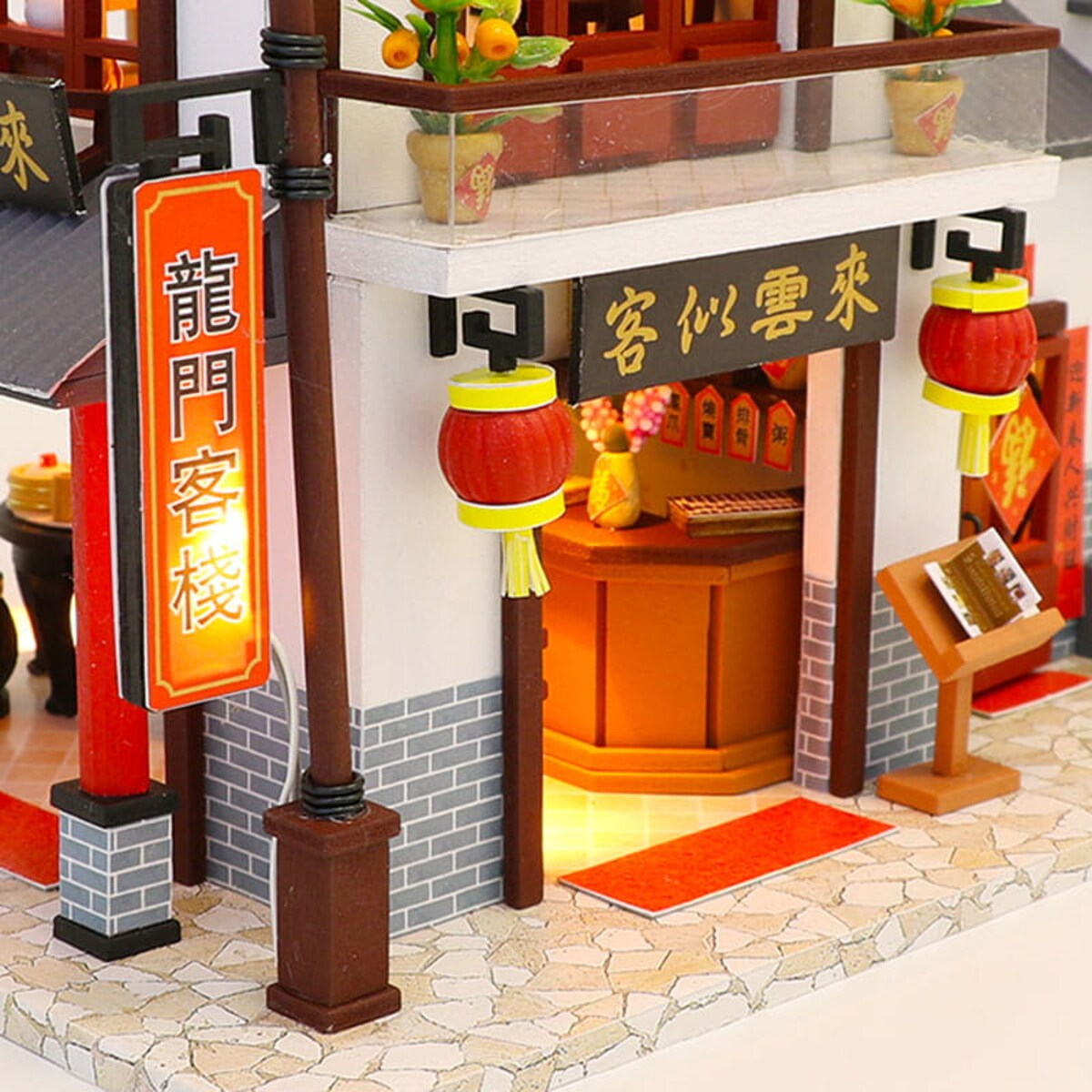 Miniaturowy domek DIY - Sushi & ramen ryokan - Smaki Azji
