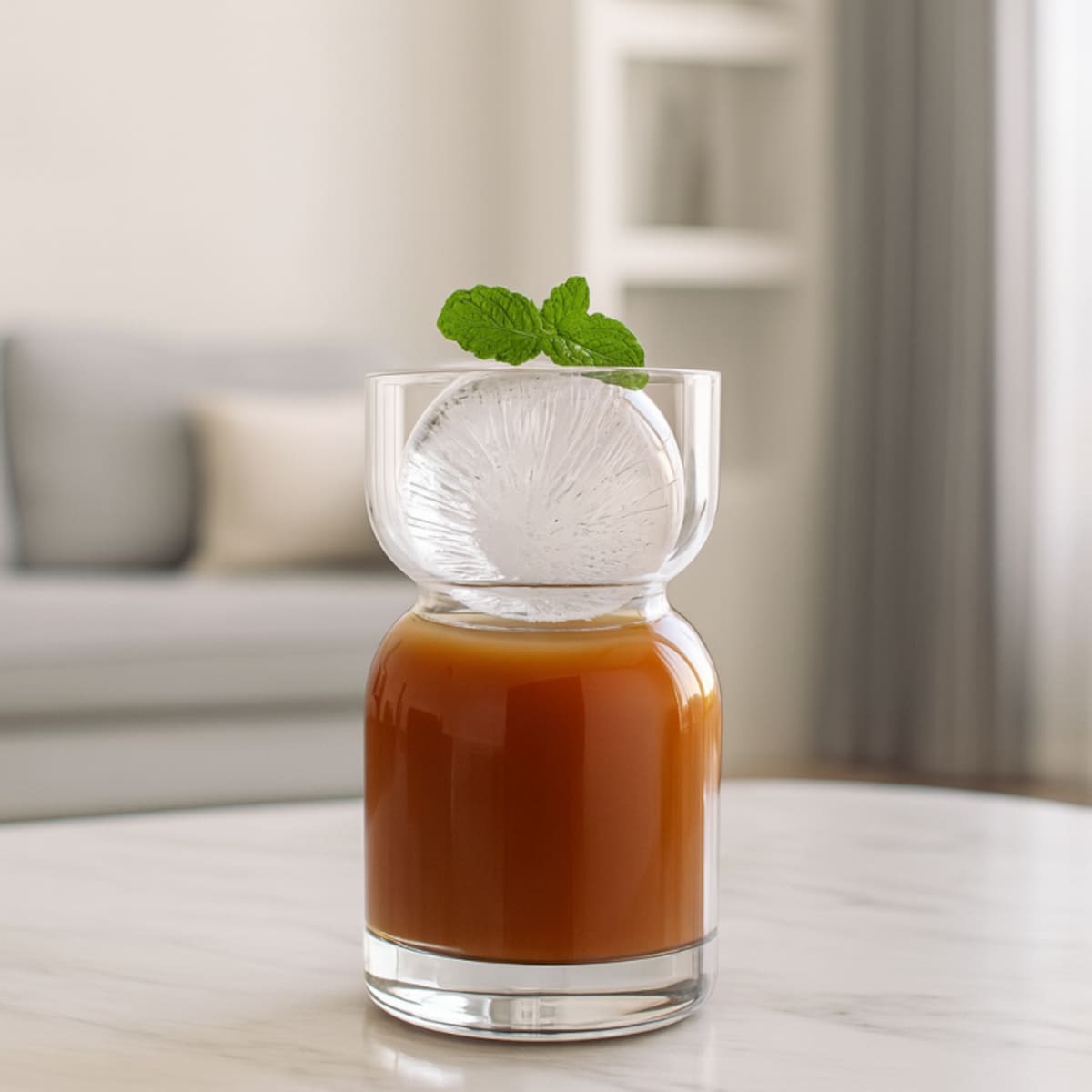 Szklanka Klepsydra Flow Glass 350 ml 1szt - SZK191