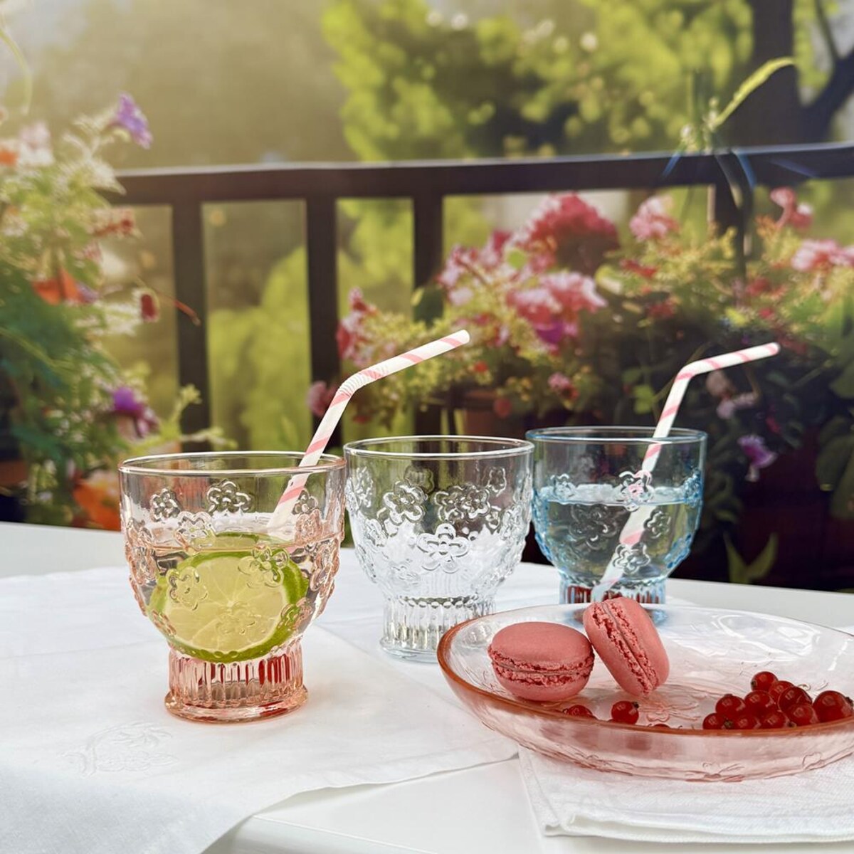 VILLA ITALIA Szklanka niebieska 250 ml SALSA